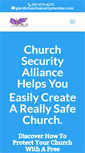Mobile Screenshot of churchsecurityalliance.com